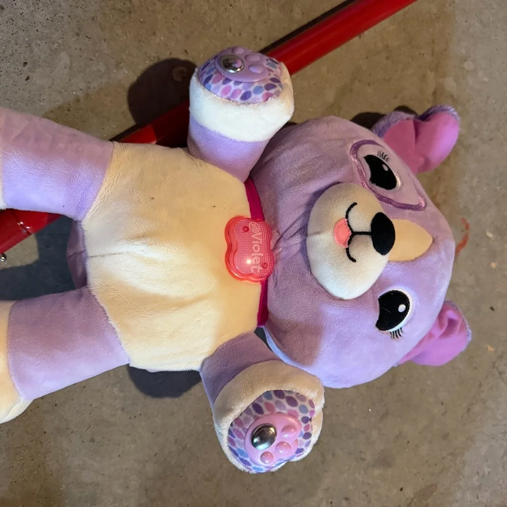 Violet Plush Toy - Purple and Cream - Picture 2 of 3